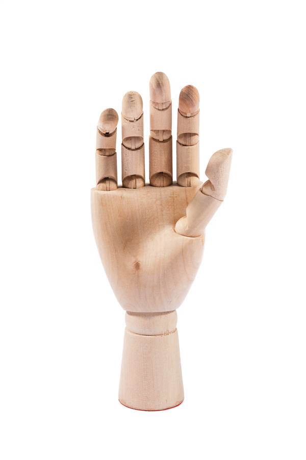 Mannequin Hand Set 12 Wood Artist Model Jointed Articulated Flexible  Fingers