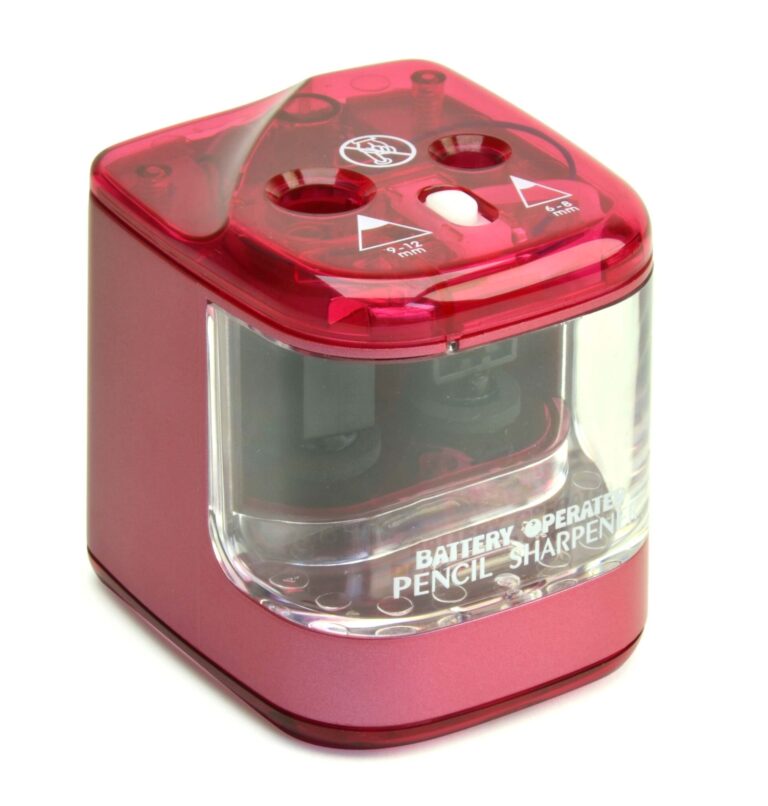 Ref 5156 Red, Electric Pencil Sharpener, Double Hole Jakar